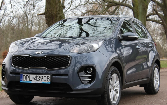 Kia Sportage cena 77999 przebieg: 114187, rok produkcji 2017 z Wałcz małe 781